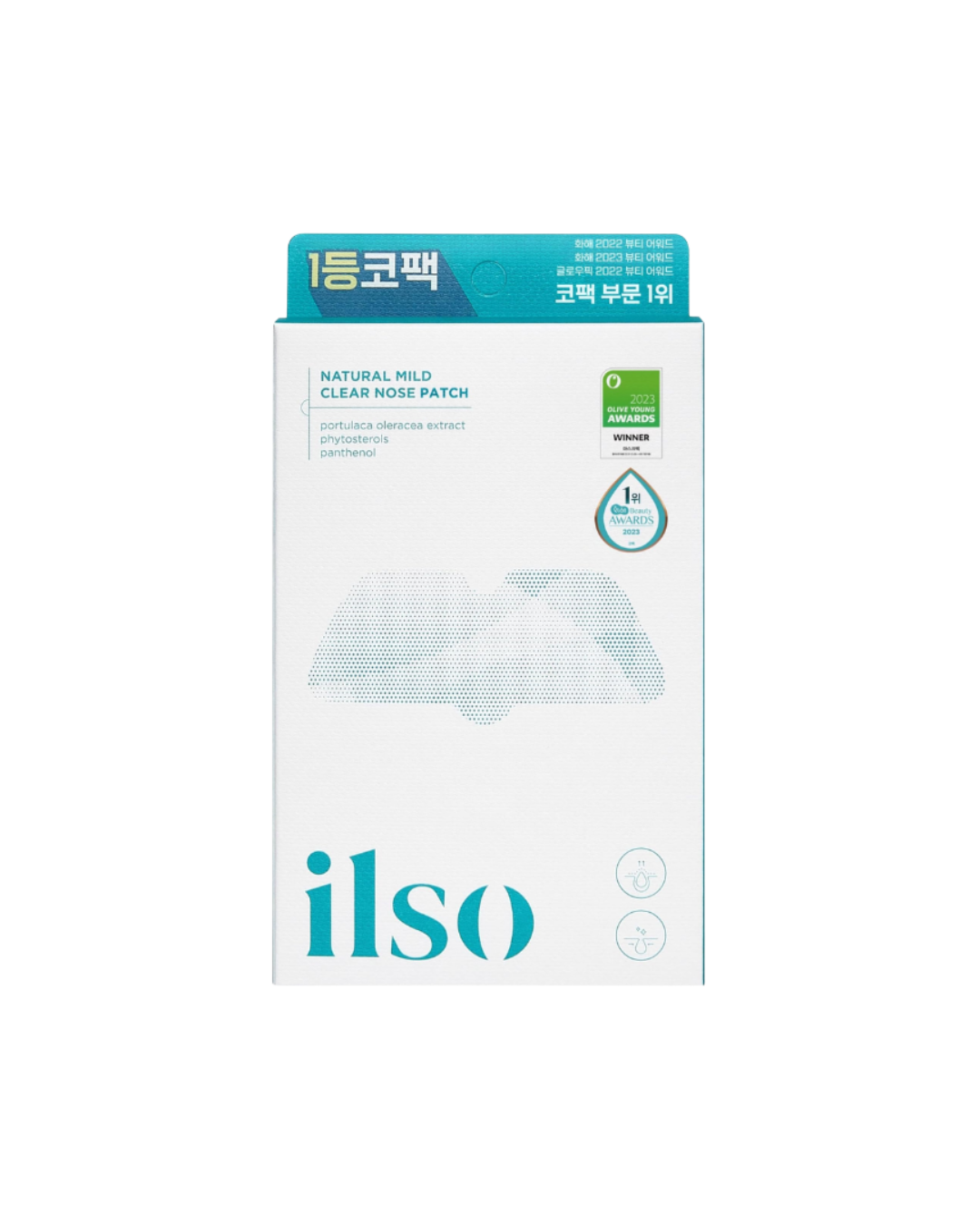 ilso - Natural Mild Clear Nose Pack Set