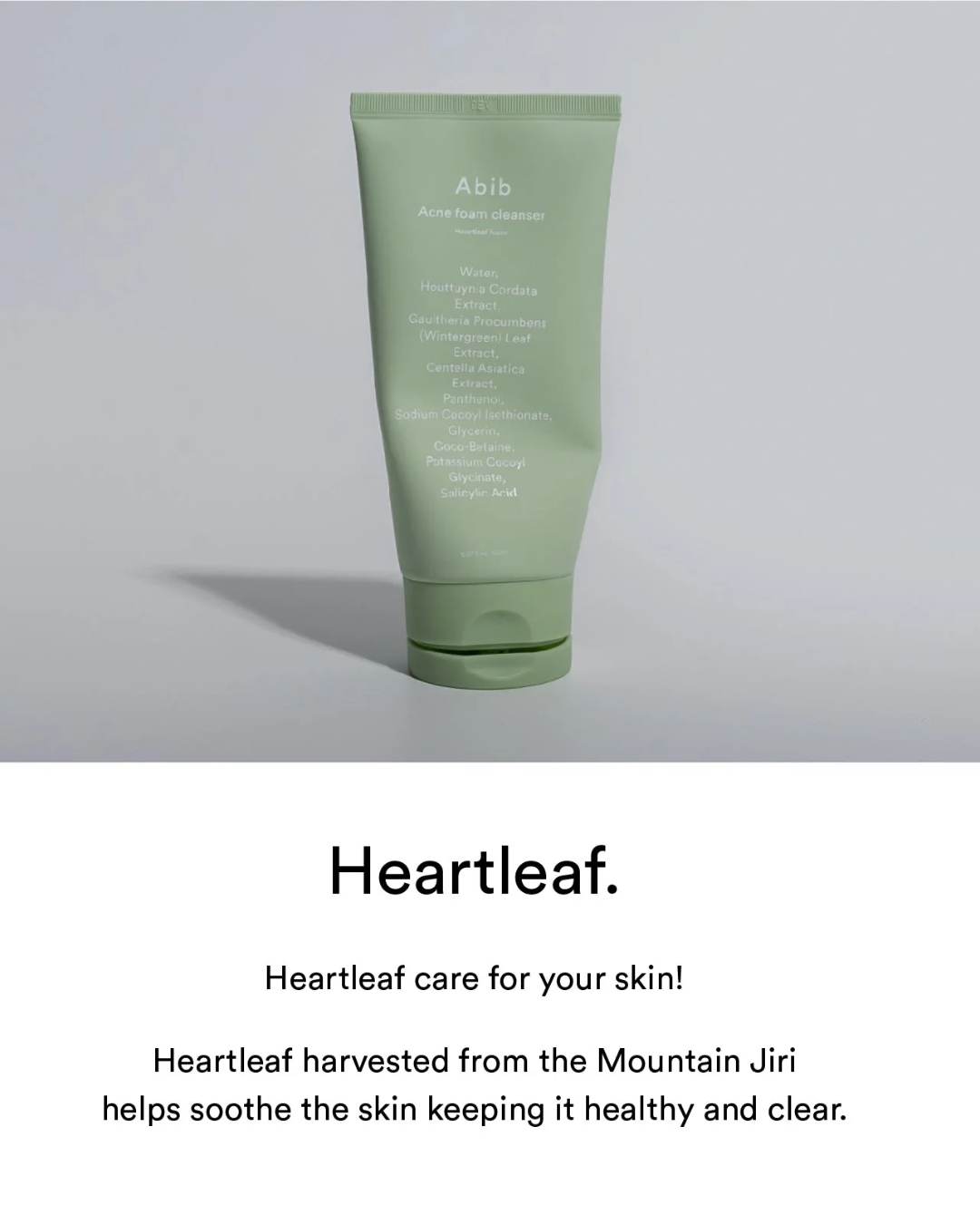 ABIB - Acne Foam Cleanser Heartleaf Foam 150ml ABIB