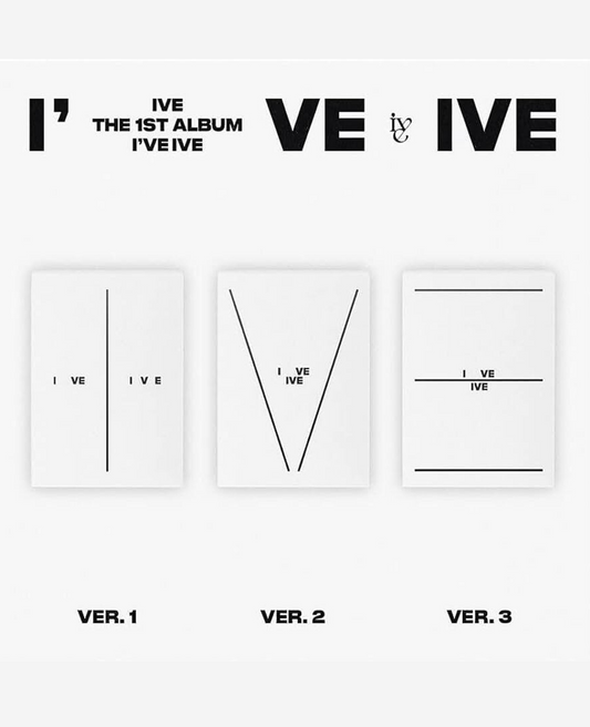 IVE - 1st I've IVE (VER.1 / VER.2 / VER.3) Random IVE