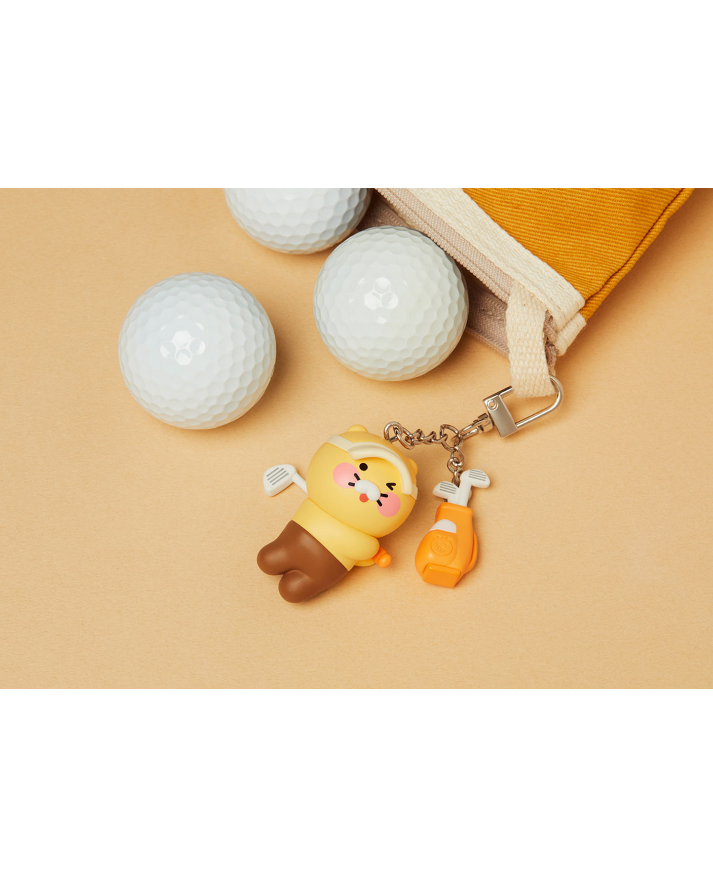 Choonsik Figure Golf Keyring KakaoFriends
