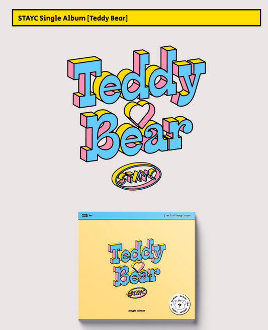 STAYC - 4th Single Album - TEDDY BEAR (Digipack Ver.) STAYC