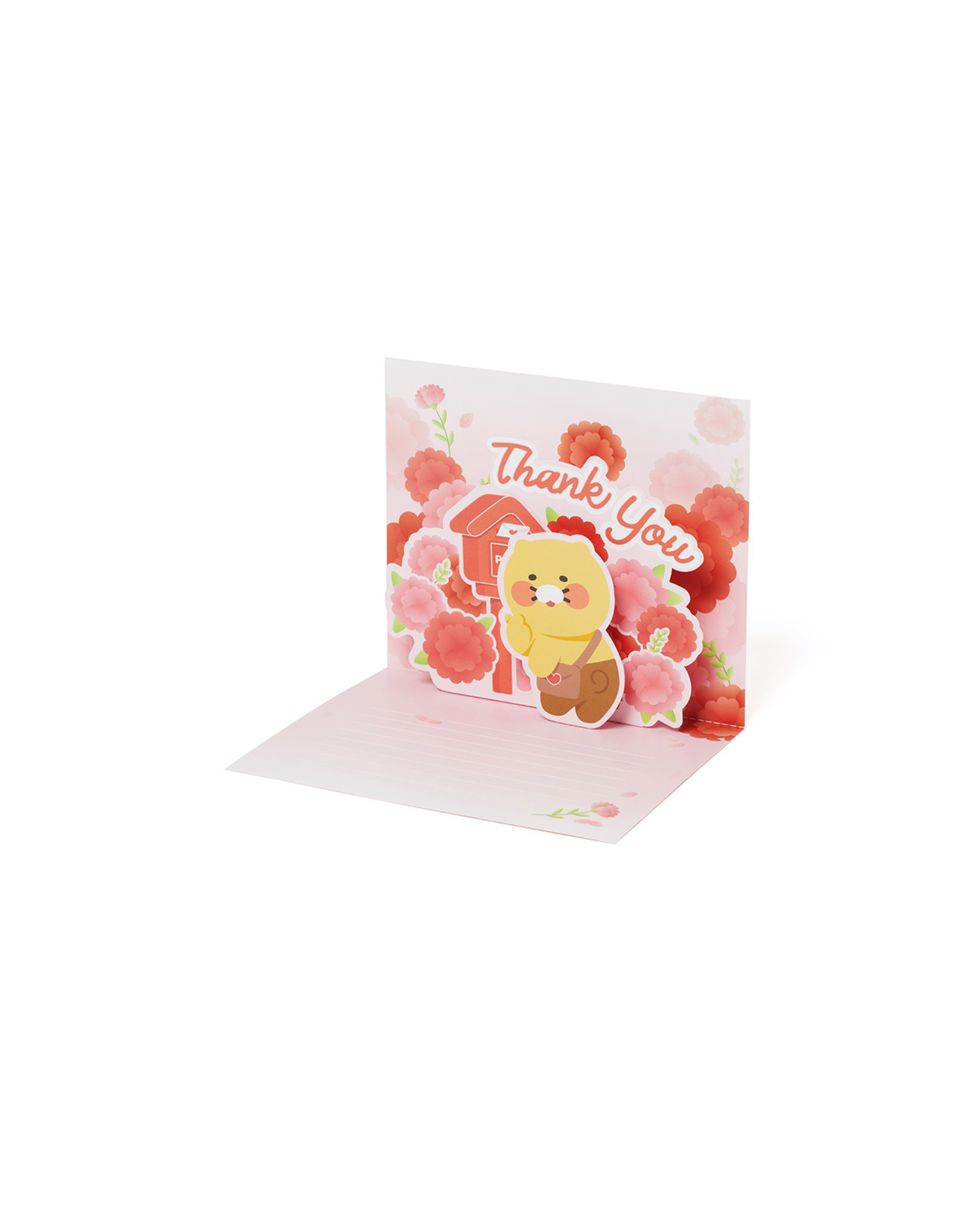 Choonsik Carnation Pop-Up Card KakaoFriends