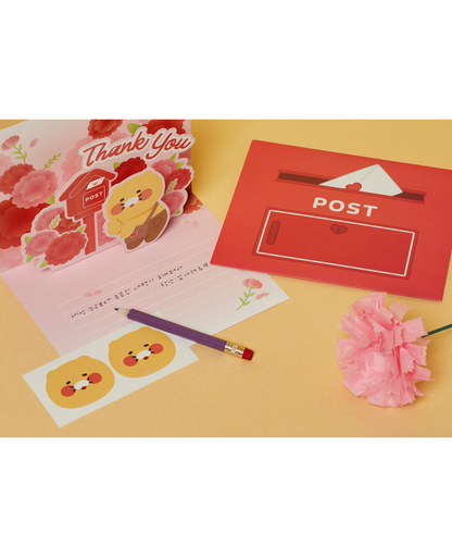 Choonsik Carnation Pop-Up Card KakaoFriends