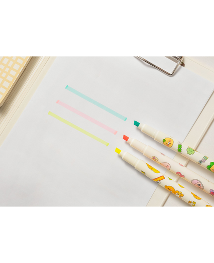 KAKAO FRIENDS Color Pop Highlighter Pen Set
