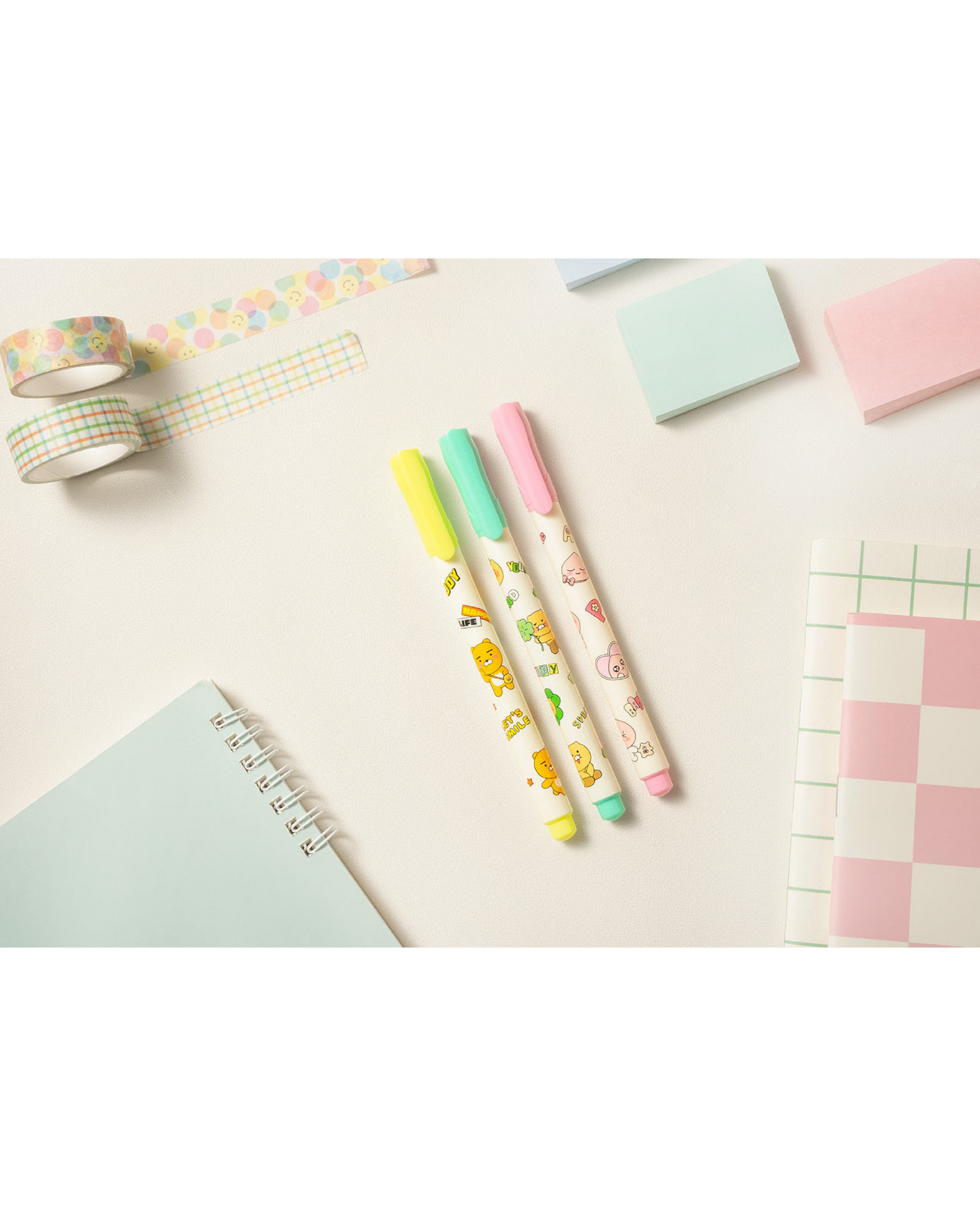 KAKAO FRIENDS Color Pop Highlighter Pen Set
