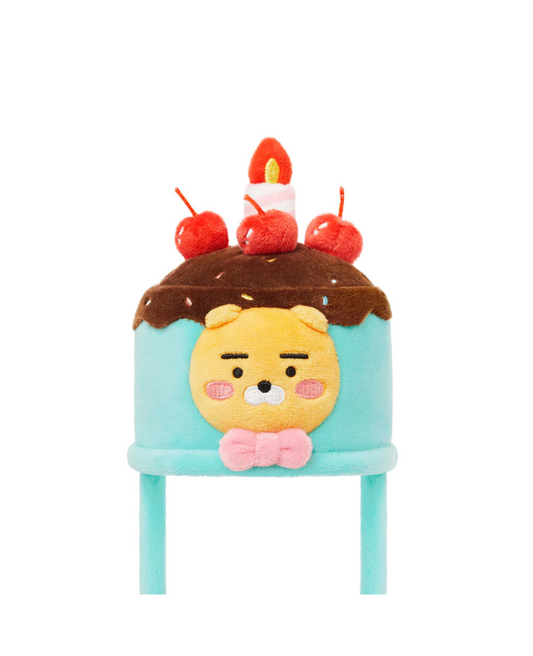 Ryan Bling Party Cake Doll Headband Kakao Friends