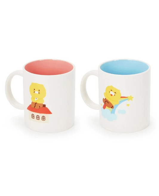 Choonsik Dreamdiary Ceramic Mug 2 Set KakaoFriends