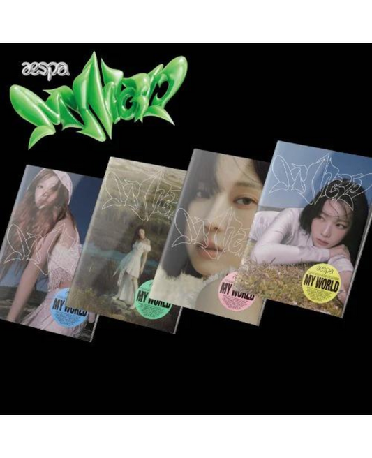 AESPA - 3rd Mini Album - MY WORLD (Intro Ver.) (Zufällige Auswahl) Aespa