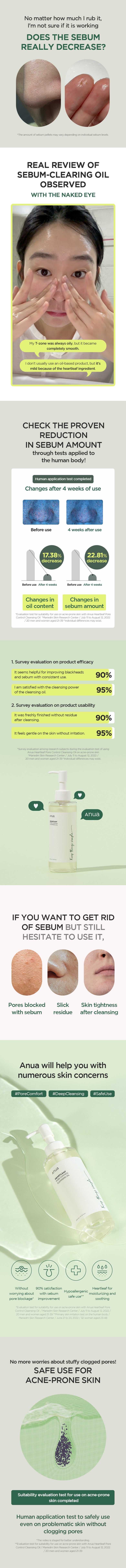 ANUA - Heartleaf Pore Control Cleansing Oil 200ml Anua