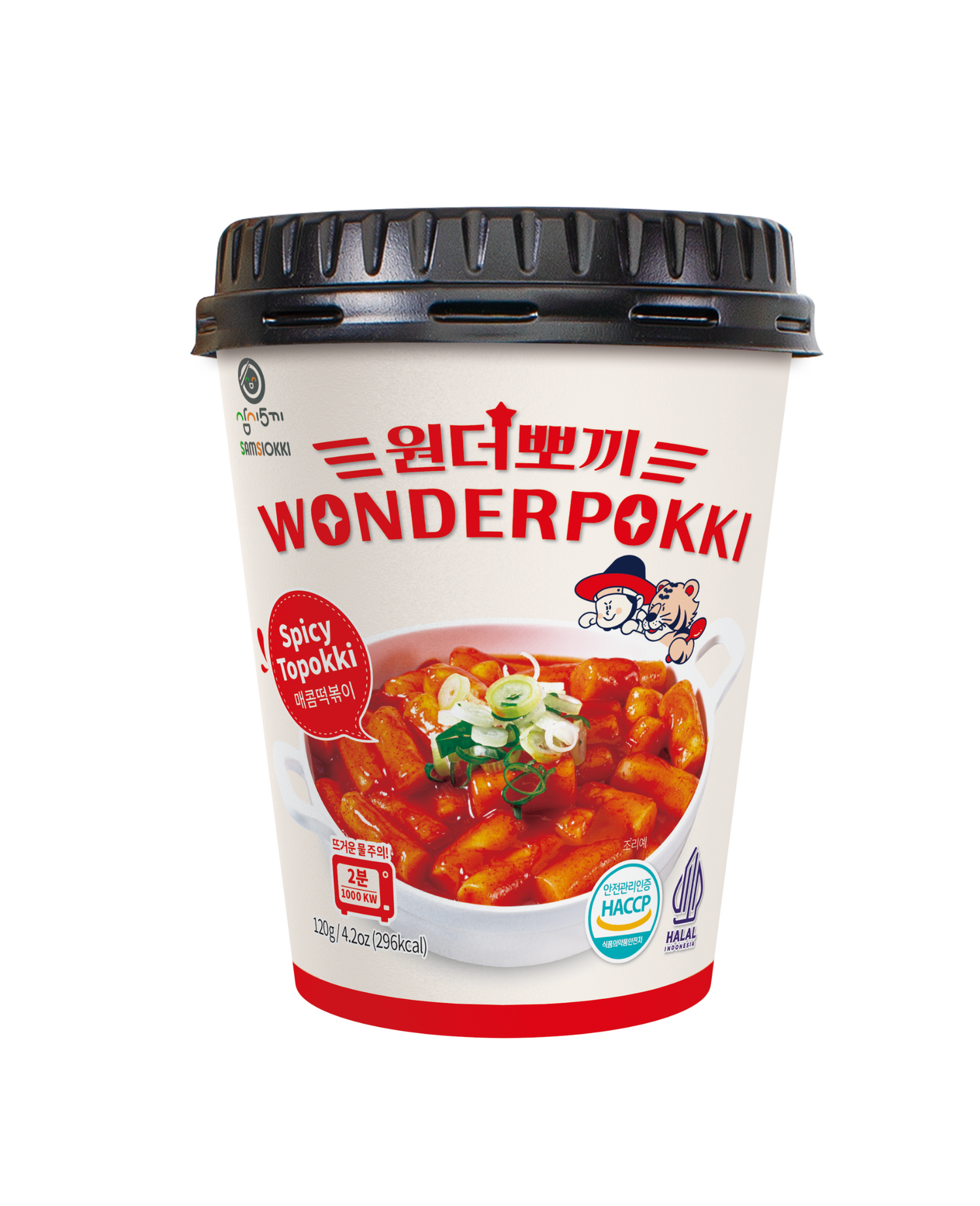 SAMSIOKKI Wonderpokki Spicy Tteokbokki Cup SAMSIOKKI