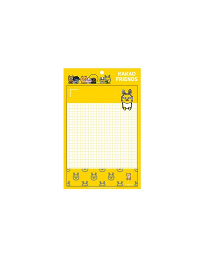 KAKAO FRIENDS - Memo Pads A5 checked (Different Designs)