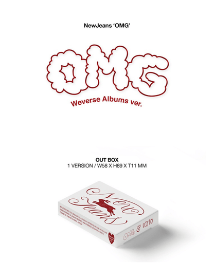 NEWJEANS - 1st Single Album - NewJeans ‘OMG’ (Weverse Albums ver.) NewJeans