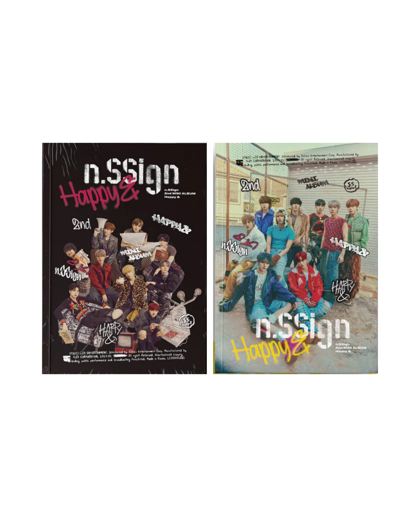 N.SSIGN - 2nd Mini Album 'Happy &'