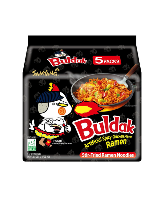 SAMYANG Buldak Ramyun Hot Chicken - 5er Pack SAMYANG