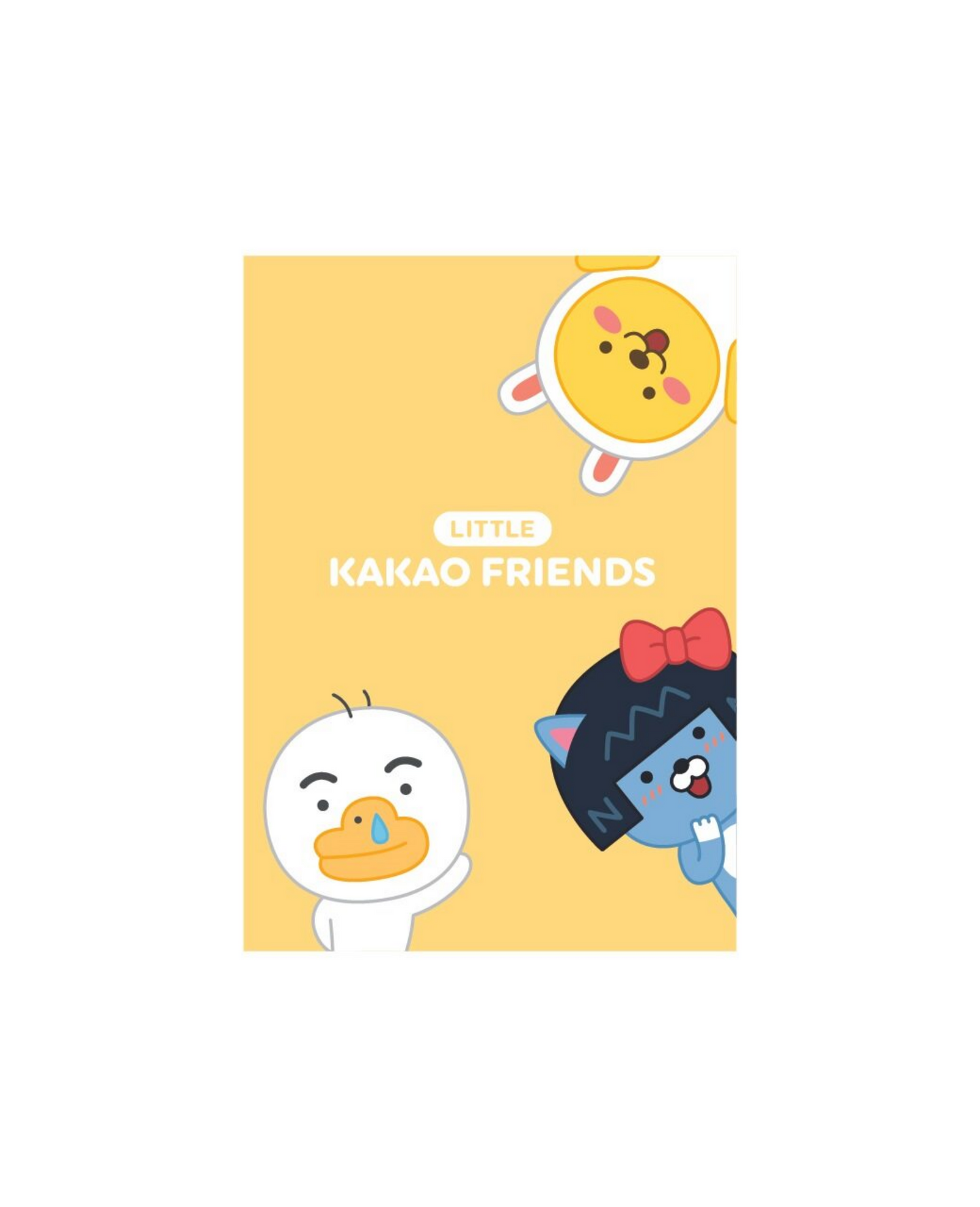 LITTLE KAKAO FRIENDS - Notebook A6 (Different Designs)