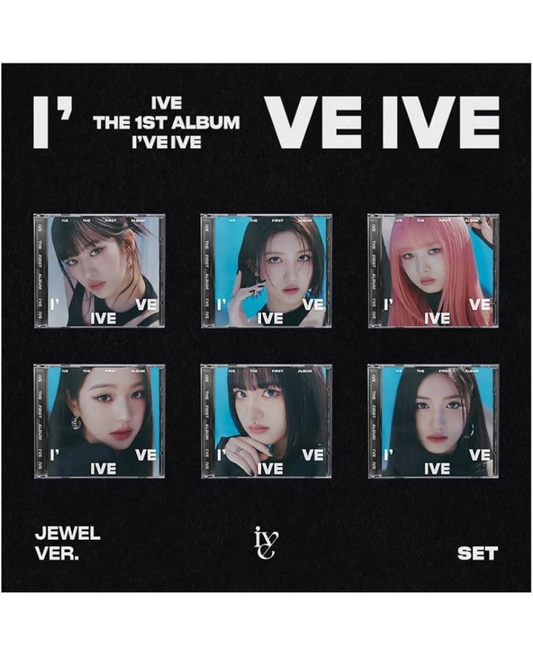 IVE - 1st I've IVE (Jewel Ver.) 6 Types (안유진/가을/레이/장원영/리즈/이서 Ver.) Random IVE