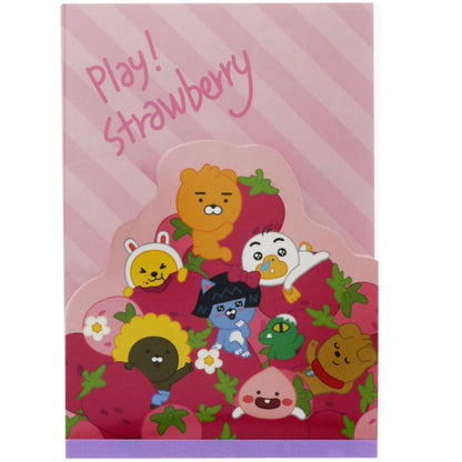 KAKAO FRIENDS - CUT Memo A6 "Strawberry" KAKAO FRIENDS