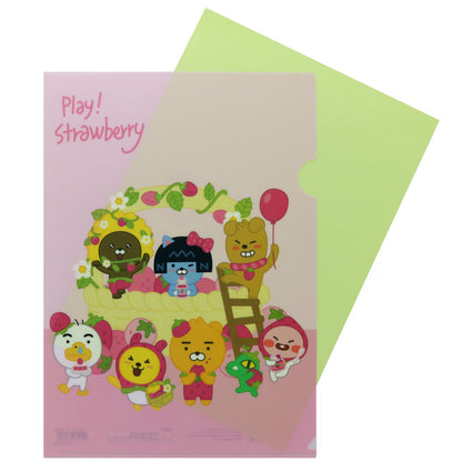 KAKAO FRIENDS - Clearfile "Strawberry 2" KAKAO FRIENDS