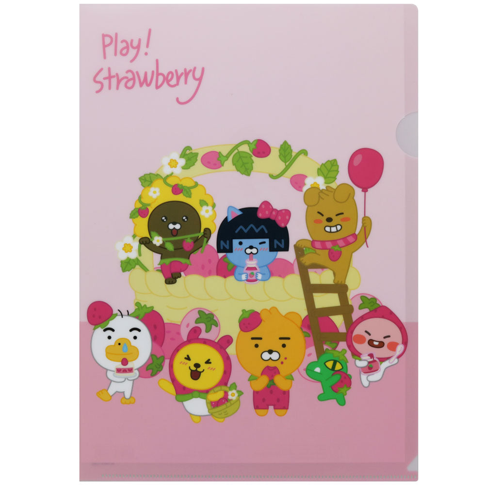 KAKAO FRIENDS - Clearfile "Strawberry 2" KAKAO FRIENDS