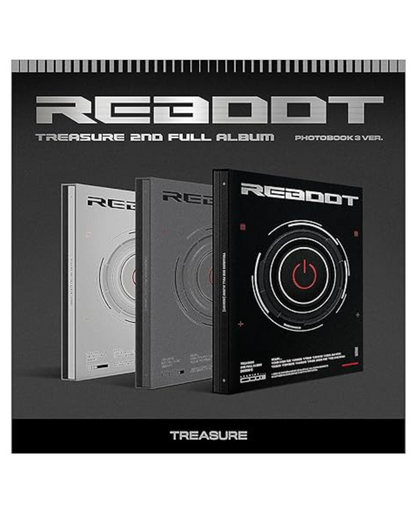 TREASURE - 2ND FULL ALBUM - REBOOT (Fotobuch Ver.) +POB