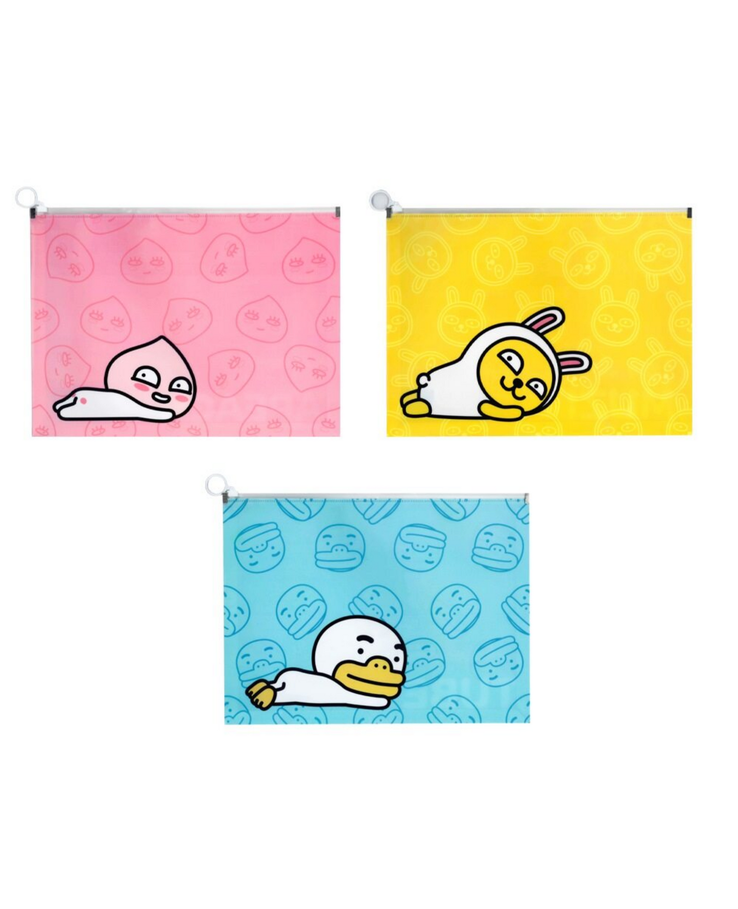 KAKAO FRIENDS - Expanding Zipper Folder A4