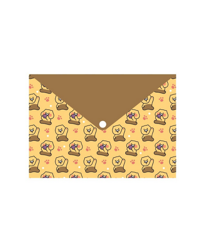 KAKAO FRIENDS - Folders With Snap Button Closure A4 (Different Designs)