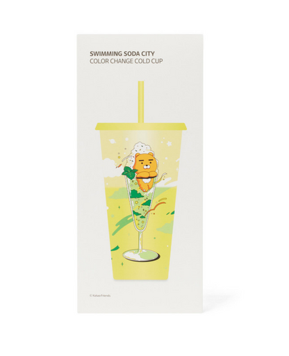 RYAN - Soda City Cold Drink Cup Color Changing KAKAO FRIENDS