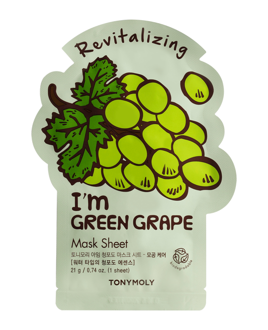 TONYMOLY I'm Green Grape Mask Sheet
