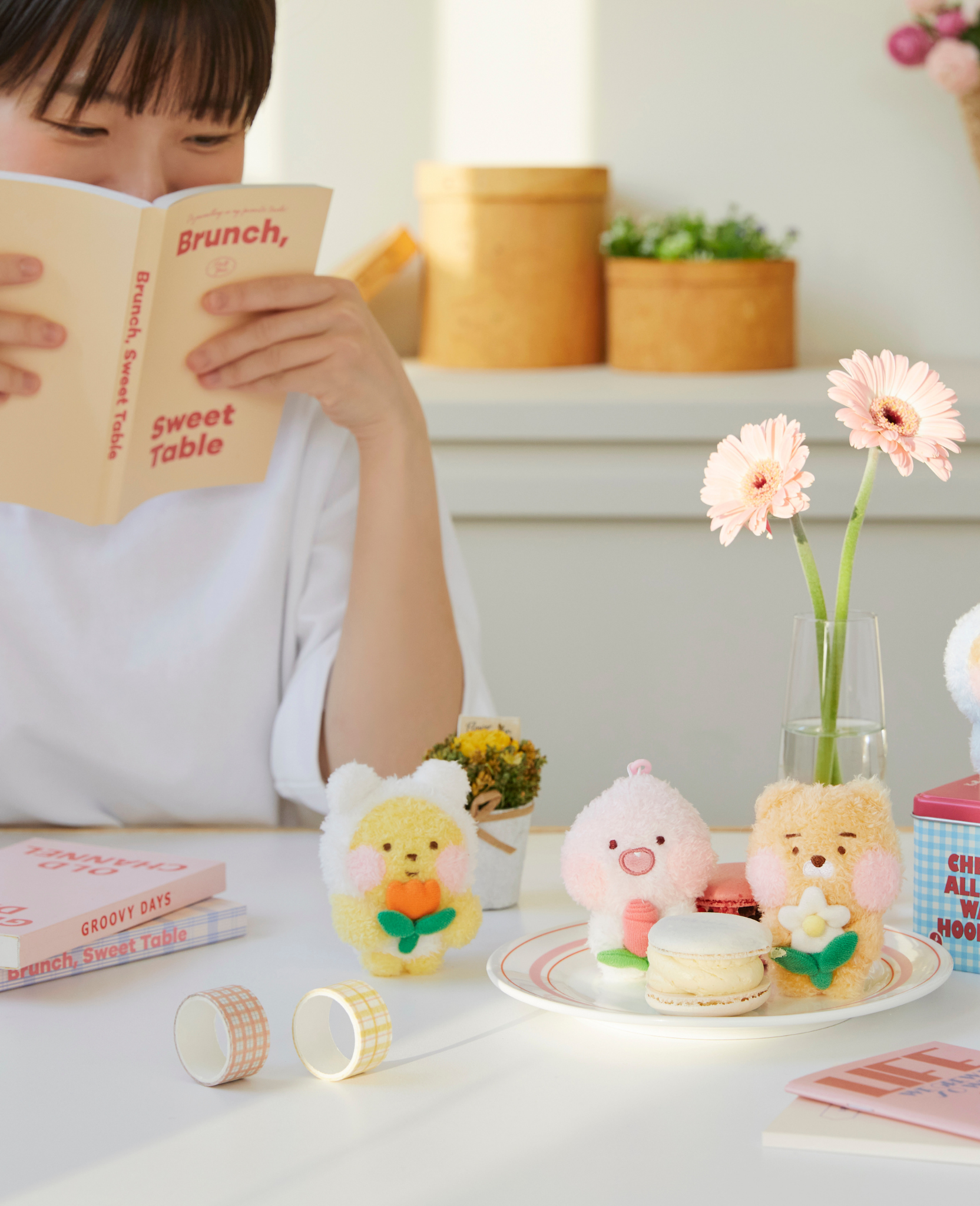 Little Apeach Baby Dreaming Doll Keyring Kakao Friends