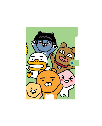 KAKAO FRIENDS - 8 Pockets Clearfile A4