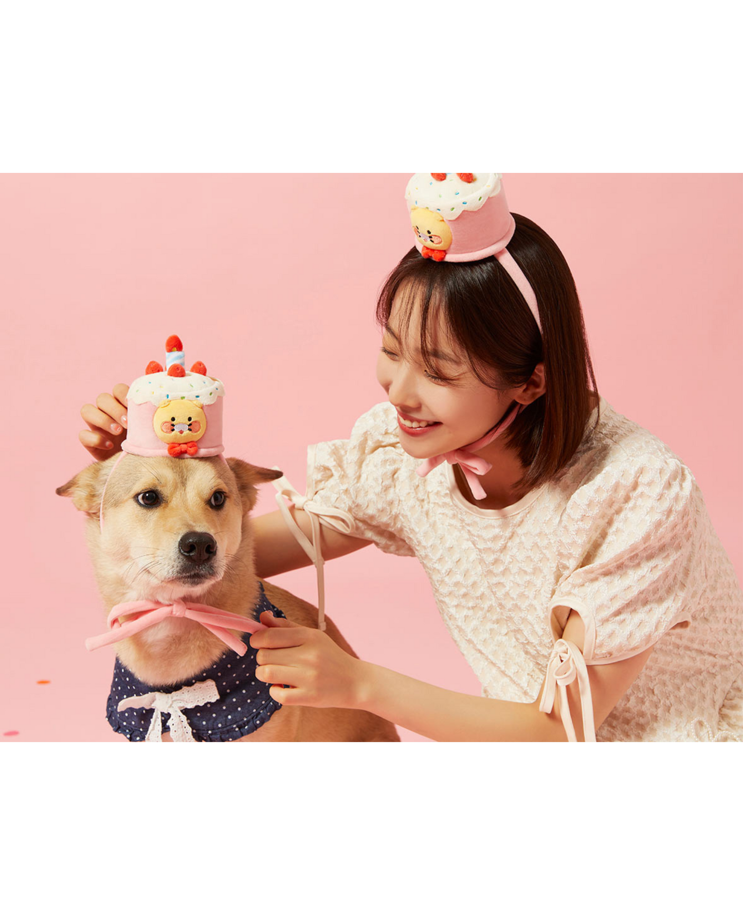 CHOONSIK Bling Party Cake Doll Headband