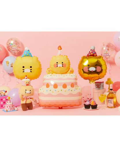 CHOONSIK Bling Party Cake Balloon