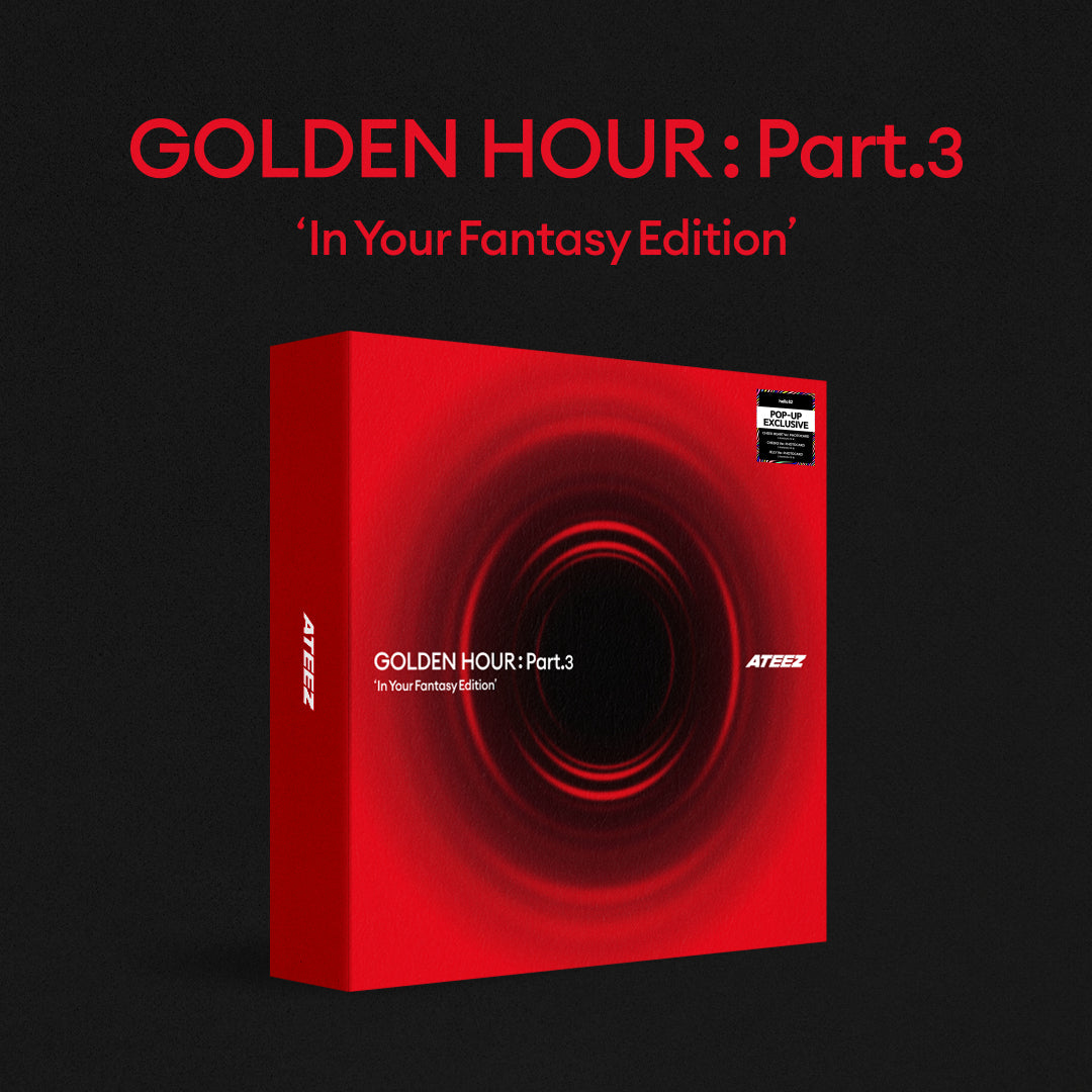 [Pre-Order] ATEEZ - GOLDEN HOUR : PART.3 'In Your Fantasy Edition' [POP-UP Exclusive]
